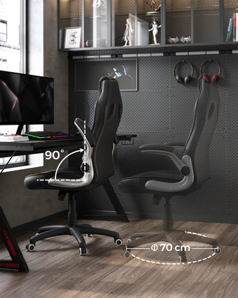 SONGMICS OBG62B Racing chair office chair gaming chair