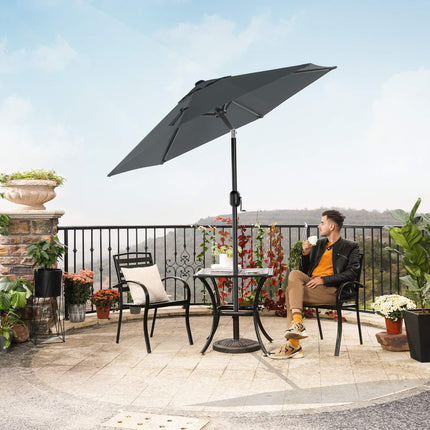 SONGMICS Parasol 200 cm, marktparasol