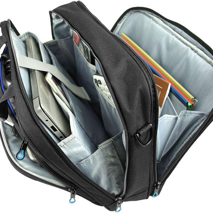 KROSER laptoptas 15,6 inch zakelijke tas laptop schoudertas waterafstotende schoudertas duurzame tablet hoes met RFID-tassen voor college/heren/vrouwen/mannen/dames