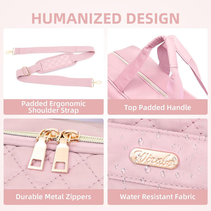 Sierra 17,3 inch laptoptas voor dames en heren, laptoptas, waterdichte aktetas voor zakenreizen, school, werktas