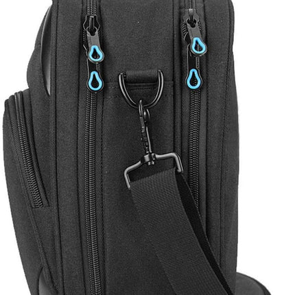 KROSER laptoptas 15,6 inch zakelijke tas laptop schoudertas waterafstotende schoudertas duurzame tablet hoes met RFID-tassen voor college/heren/vrouwen/mannen/dames