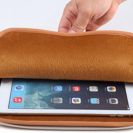 Sierra 10-15 inch Forest Series Patroon Waterbestendig Canvas laptop sleeve voor 13.3 inch laptop case compatibel met macbook air 13 case macbook pro 13 sleeve ipad 12.9 (15.6 inch, rode kleurrijke