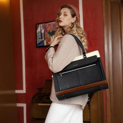 Sierra Handtas dames shopper dames groot met portemonnee 2-delige set