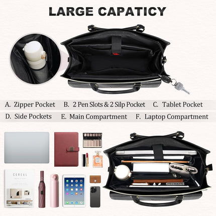 Sierra Handtas dames shopper dames groot met portemonnee 2-delige set