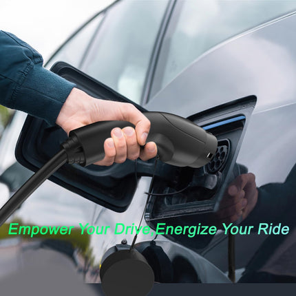 Sierra EV oplaadkabel met opbergtas, Mode 3 Type 2 naar Type 2 EV snellaadkabel, 11KW 16A 5 meter oplaadkabel voor elektrische auto's, 3 fase Type 2 oplaadkabel voor EV en PHEV