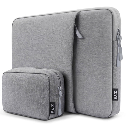 Sierra Laptoptas Hoes Sleeve beschermhoes voor 2022 MacBook Air 13.6 M2,2018-2020 MacBook Air 13 M1 A2337/A2179/A1932,2016-2022 Macbook Pro 13 M2 M1,2022-2018 Ipad Pro 12.9 M2 M1,Surface Pro etc,Grijs