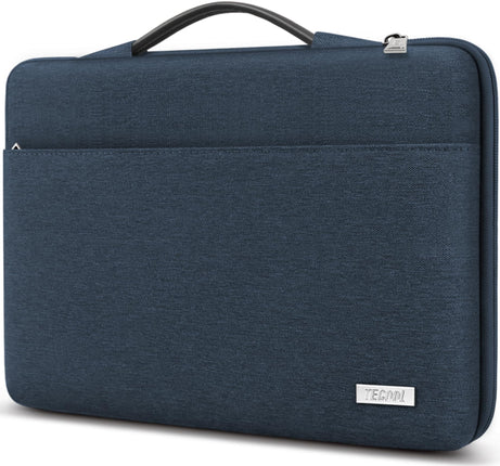 Sierra 15 15,6 inch laptophoes voor 15,6 inch HP Dell Lenovo Thinkpad Ideapad Acer ASUS Chromebook Samsung Notebook, waterdichte laptoptas/tas 15.6, denim blauw