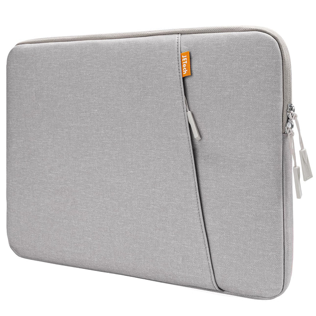 Sierra Laptop Sleeve Hoes voor 13,3 Inch MacBook Air/Pro, 14 Inch MacBook Pro M4 / M3 / M2 / M1 2021-2024, 13-13,6 Inch Laptop Notebook, Case Bag Waterdichte Beschermhoes (Lichtgrijs)