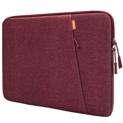 Sierra Laptop Sleeve Hoes voor 13,3 Inch MacBook Air/Pro, 14 Inch MacBook Pro M4 / M3 / M2 / M1 2021-2024, 13-13,6 Inch Laptop Notebook, Case Bag Waterdichte Beschermhoes (Rood)