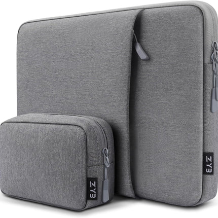 Sierra Laptoptas Hoes Sleeve beschermhoes voor 2022 2020-2021 MacBook Air 13 13.6 M2 M1, 2012-2022 Macbook Pro 13 M2 M1,2021 2023 MacBook Pro 14 M2 M1,13.5 Surface Laptop,MatebookD 14,Donker Grijs