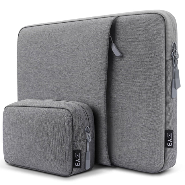 Sierra Laptoptas Hoes Sleeve beschermhoes voor 2022 2020-2021 MacBook Air 13 13.6 M2 M1, 2012-2022 Macbook Pro 13 M2 M1,2021 2023 MacBook Pro 14 M2 M1,13.5 Surface Laptop,MatebookD 14,Donker Grijs