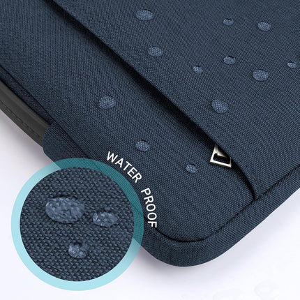 Sierra 15 15,6 inch laptophoes voor 15,6 inch HP Dell Lenovo Thinkpad Ideapad Acer ASUS Chromebook Samsung Notebook, waterdichte laptoptas/tas 15.6, denim blauw