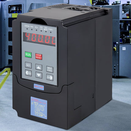 VEVOR Omvormer 1,5 Kw 220 V Variabele Frequentie Drive Frequentieregelaar Inverter Vfd