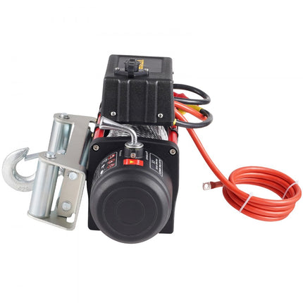 VEVOR Elektrische Lier 13500LBS 12V Winch Elektrische Stalen Kabellier Serie Gewonden Trailer 6120kg Verzending