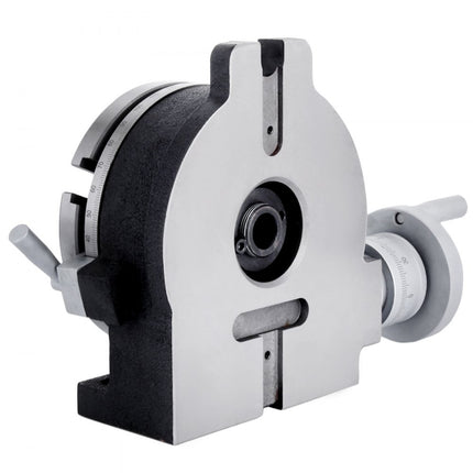 Verticale en horizontale ronde roterende werktafel Sectiediameter 150 mm