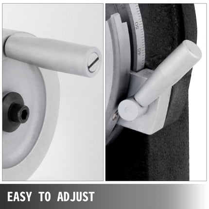 Verticale en horizontale ronde roterende werktafel Sectiediameter 150 mm