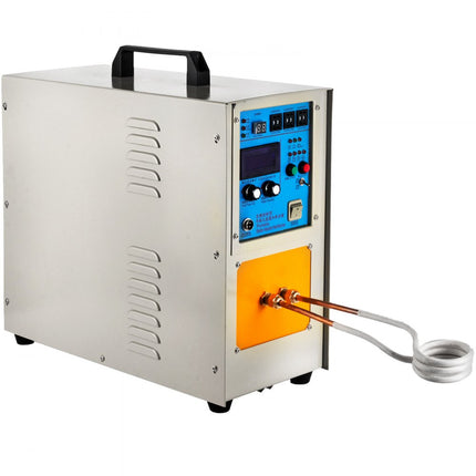 VEVOR 15KW hoogfrequente inductieoven, kopersmeltmachine, hoogfrequente verwarmingsmachine, hoogfrequente inductieverwarmer, inductieverwarmer, lasmachine kabeldraad, metalen gereedschap soldeermachine