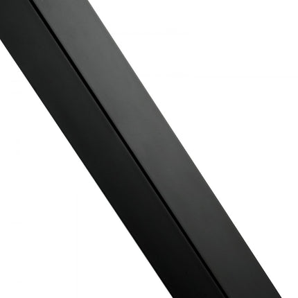 VEVOR relingpalen 91,44x5,08x5,08cm stalen relingpalen zonder gaten, set van 1