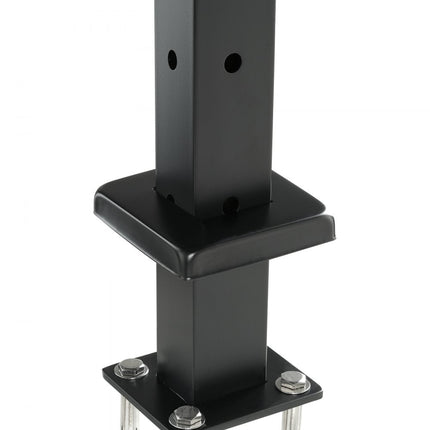 VEVOR relingpaal 106,68x2,54x5,08cm L-vormig gat hoekrelingpaal