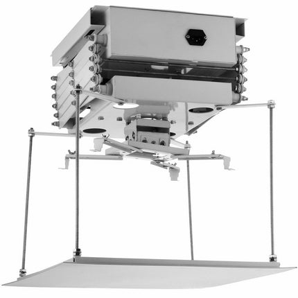 VEVOR Projector Lift 1 M Gemotoriseerde Projectorhouder 24 W Beamer Plafondlift met 7kg Laadvermogen Perfect voor Projectorinstallatie van Topkwaliteit in zowel Commercile als Residentile Omgevingen