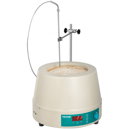 VEVOR 2000ml Elektrisch Digitaal Magnetisch Roeren Verwarmingsmantel 450W 450℃