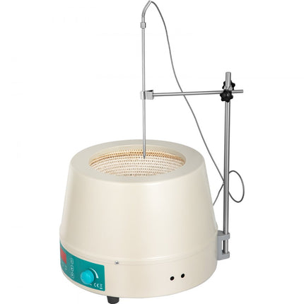 VEVOR 2000ml Elektrisch Digitaal Magnetisch Roeren Verwarmingsmantel 450W 450℃