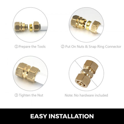 VEVOR Pex Al Pex Buizenbuis Stralingswarmte 656Ft Meerlaagse Buis Stralende Vloerverwarming