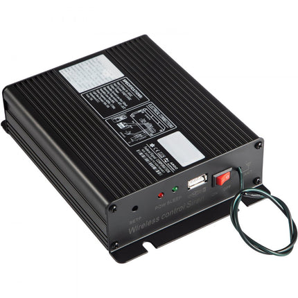 VEVOR auto-waarschuwingsalarmluidspreker 200W 12V, autosirene alarmhoorns 18 tonen universele politie, brandscherm, hoorn, luidspreker, waarschuwingshoorn van kunststof, alarmluidspreker met handmicrofoon