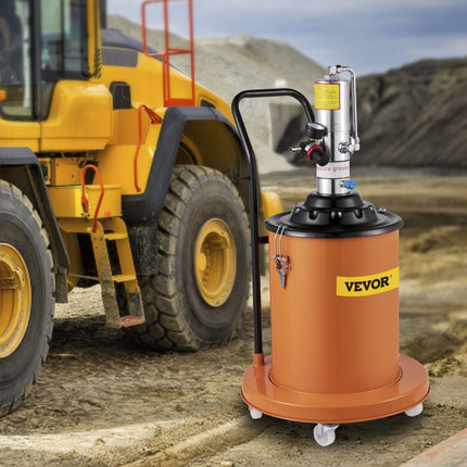 VEVOR 20L draagbare vetpompset, 5 gallon elektrische luchtvetpomp met 20ft hogedruk hydraulische slang