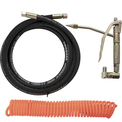 VEVOR 20L draagbare vetpompset, 5 gallon elektrische luchtvetpomp met 20ft hogedruk hydraulische slang