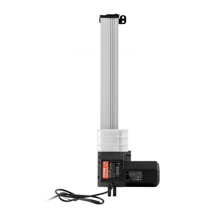 VEVOR lineaire actuatorkit, 330 mm hoge snelheid lineaire actuator 14 mm/s 24V 220lbs/1000N lineaire actuator voor het optillen van tv/tafel/bank IP44-bescherming - adaptervoeding