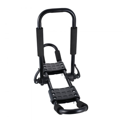 VEVOR Kajak-imperiaal, 1 paar J-Bar, zacht imperiaal, topmontage, drager voor kajak, surfplank, kano, SUP, skiboard, montage op auto, SUV, vrachtwagen, 2 kajaks