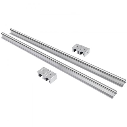 VEVOR Lineaire Geleiding Lineaire Rails Cnc Lineaire Gids Manier Rail Kit 600 mm Lineaire Schuifrail SBR16 Lineaire Schuifgeleider Zijn