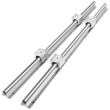 VEVOR Lineaire Geleiding Lineaire Rails Cnc Lineaire Gids Manier Rail Kit 600 mm Lineaire Schuifrail SBR16 Lineaire Schuifgeleider Zijn