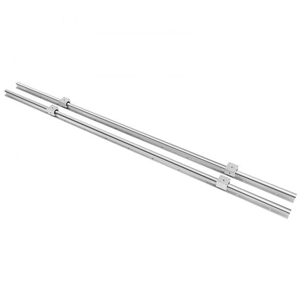 VEVOR Lineaire Schuifrail SBR20 CNC Lineaire Gids Manier Rail Kit 2200mm Lineaire Schuifgeleider Zijn Perfect Voor Uw Freesmachines Draaibanken Die Veel Worden Gebruikt in de Automatiseringsmachines