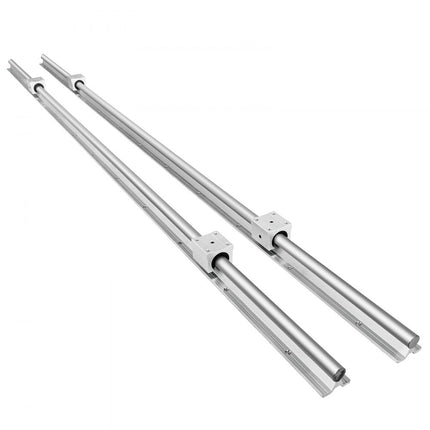 VEVOR Lineaire Schuifrail SBR20 CNC Lineaire Gids Manier Rail Kit 2200mm Lineaire Schuifgeleider Zijn Perfect Voor Uw Freesmachines Draaibanken Die Veel Worden Gebruikt in de Automatiseringsmachines