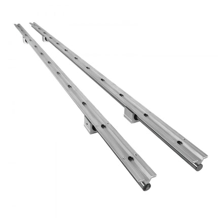 VEVOR Lineaire Schuifrail SBR20 CNC Lineaire Gids Manier Rail Kit 2200mm Lineaire Schuifgeleider Zijn Perfect Voor Uw Freesmachines Draaibanken Die Veel Worden Gebruikt in de Automatiseringsmachines