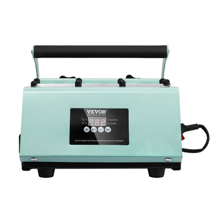 VEVOR Tumbler hittepers en sublimatiemokken, Tumbler Press Set met 8 stuks 20oz lege mokken, mokpers voor 11-30oz Tumblers, met warmteoverdrachtpapier, handschoenen, tape