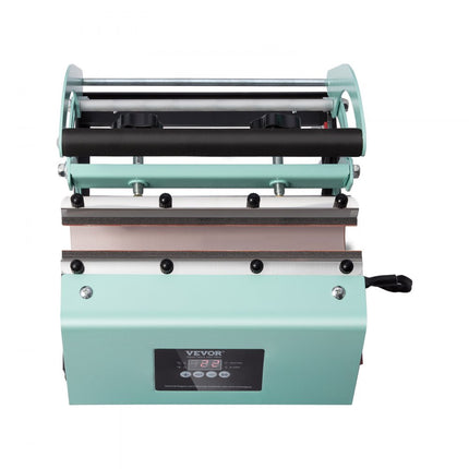 VEVOR Tumbler hittepers en sublimatiemokken, Tumbler Press Set met 8 stuks 20oz lege mokken, mokpers voor 11-30oz Tumblers, met warmteoverdrachtpapier, handschoenen, tape