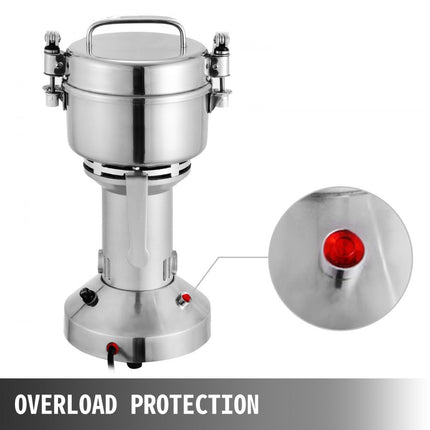 VEVOR Grinder Graanmolen Grain Grinder 350g Elektrische Kruiden Graan Molen Grinder Meel Machine Huishoudelijke Kruiden Erts Zout