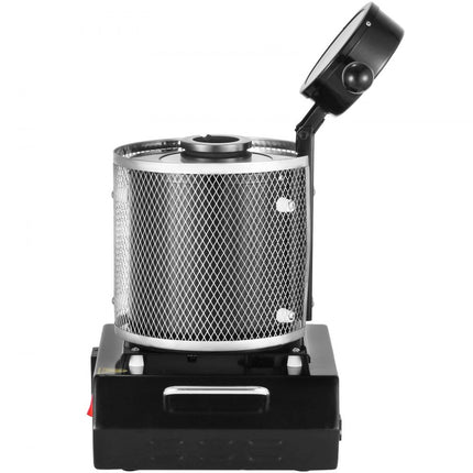 VEVOR 3KG elektrische smeltoven Goudsmeltoven 1150℃ met zwarte tong