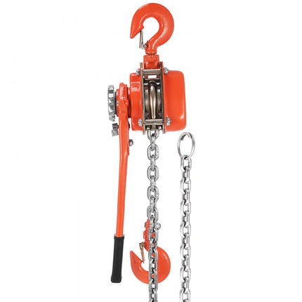 VEVOR Rateltakel Ketting Takel Lever Block / Ratchet Puller Hoist Load Brake,come Along 3ton Lever Hoist Puller Load Brake Hand Ratcheting 2 Hooks,3t
