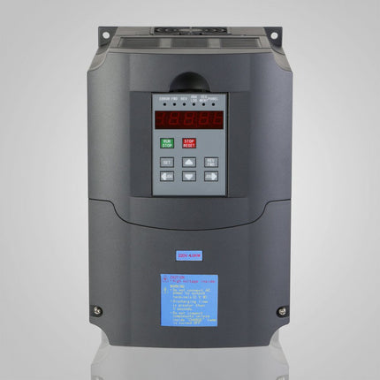 VEVOR 4KW ER25 luchtgekoelde motor, 220V/300Hz, 1-18000RPM met 4KW frequentieomvormer 208-240VAC, omvormer 220V, 3-fase VFD, display met statusindicatielampje, werktemperatuur -10-40℃