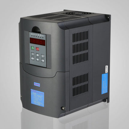 VEVOR 4KW ER25 luchtgekoelde motor, 220V/300Hz, 1-18000RPM met 4KW frequentieomvormer 208-240VAC, omvormer 220V, 3-fase VFD, display met statusindicatielampje, werktemperatuur -10-40℃