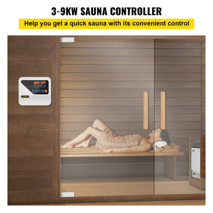 Sauna Heater Stove External Digital Controller Home Room's light Over-Heat Protection