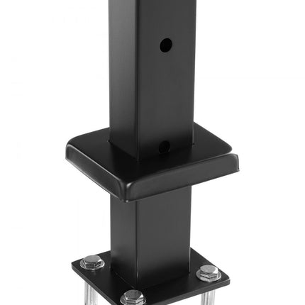 VEVOR 4 st. relingpalen 91x2,54x5cm palen met horizontale gaten