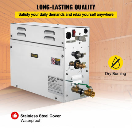 6 KW Stoomgenerator Douche Sauna Badkamer Thuis Spa