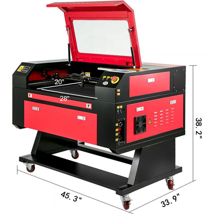 VEVOR 60 W Laser Graveur 500x700mm Laser Cutter Graveermachine CO2 Laser Graveur USB Interface voor DIY Graveren