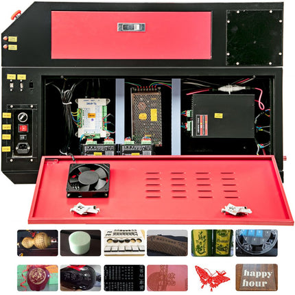 VEVOR 60 W Laser Graveur 500x700mm Laser Cutter Graveermachine CO2 Laser Graveur USB Interface voor DIY Graveren