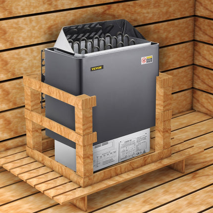 VEVOR 9KW Natte en droge saunakachel Externe bediening Commerciële temperatuur Eenvoudige bediening
